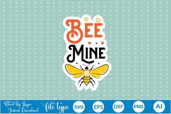 Bee Mine Sticker SVG: A Designer's Review for Real Embroidery