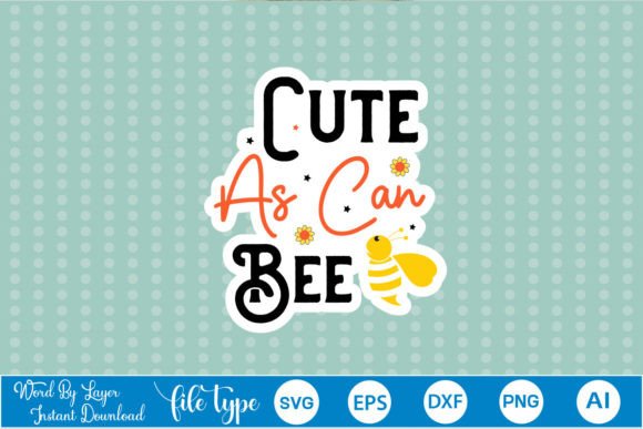 Cute As Can Bee Sticker SVG: A Designer's Real-World Review