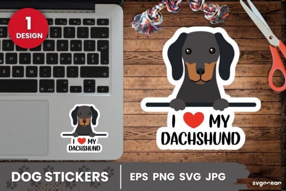 Dachshund Sticker SVG: A Designer's Review for Embroidery