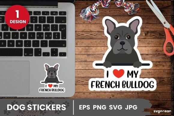 French Bulldog Sticker SVG: A Designer's Review
