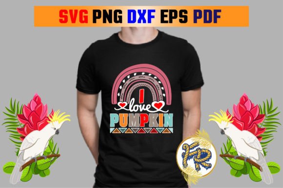 I Love Pumpkin T Shirt Design: A Designer's Review