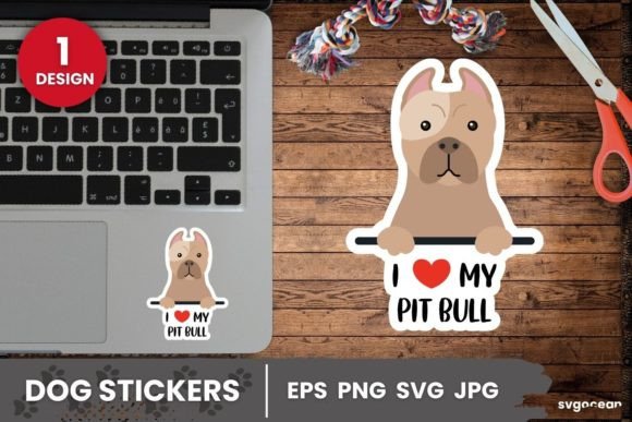Pit Bull Sticker SVG: A Designer's Review for Embroidery