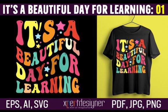 Review: It s a Beautiful Day for Learning 01 for Embroidery