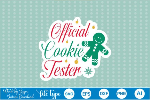 Review: Official Cookie Tester Sticker SVG for Embroidery
