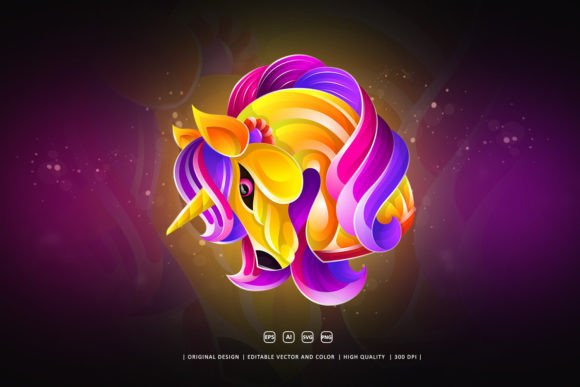 Unicorn Logo Illustration: A Designer's Stitch Review