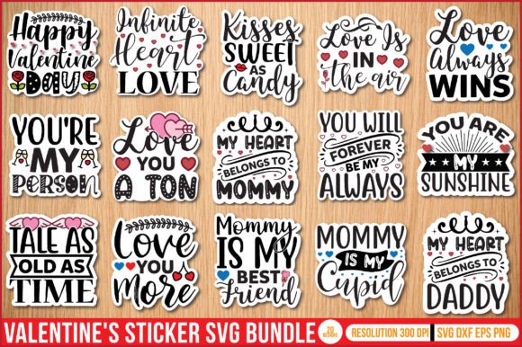 Valentine's Sticker SVG Bundle: A Designer's Review